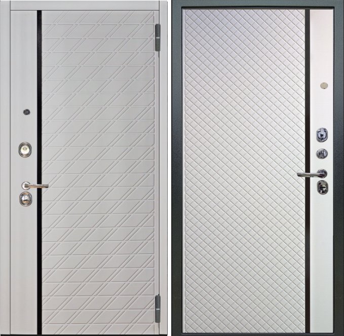 Фото Дверь Аргус ЛЮКС 3К Тори-Белый-софт  Антик серебро DIS006862